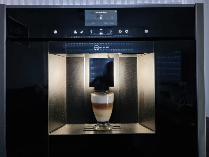 Neff inbouw koffiemachine, Witgoed en Apparatuur, Koffiezetapparaten, Zo goed als nieuw, Koffiemachine, Ophalen of Verzenden
