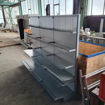 Planken Retail Gondelrekken Muur Display Rack 3 secties beschikbaar voor biedingen