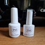 2 flesjes PNS nagellak silver flakes shimmer. Nieuw!, Ophalen of Verzenden, Nieuw, Zilver, Handen en Nagels