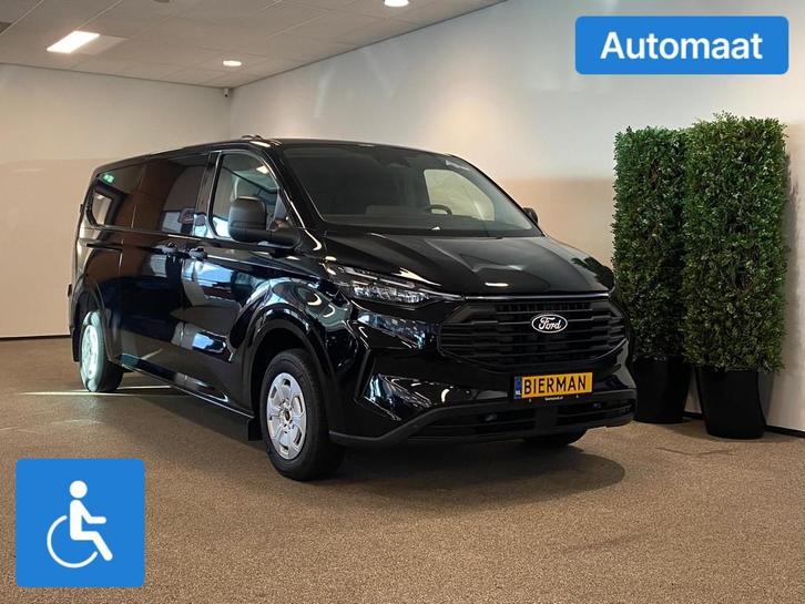 Ford Transit Custom L2H1 Rolstoelbus Automaat, Auto's, Bestelauto's, Bedrijf, Te koop, Aangepast voor mindervaliden, Achteruitrijcamera