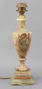 Klassieke schemerlamp onyx of jade? vintage mooie tafellamp, Ophalen