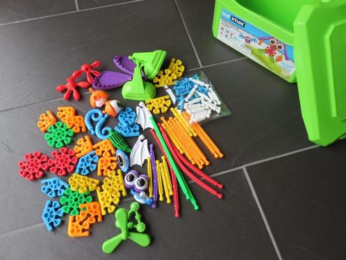 Kid knex bouwset 100delig in krat. Mooie set, Kinderen en Baby's, Speelgoed | Bouwstenen, Gebruikt, K'nex, Ophalen of Verzenden