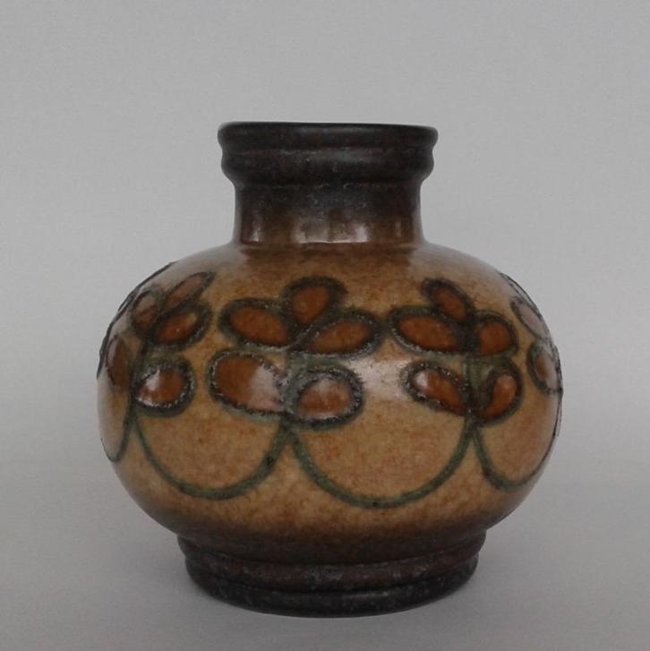 Vaas Strehla Keramik Fat Lava Vintage, Antiek en Kunst, Antiek | Keramiek en Aardewerk, Ophalen of Verzenden