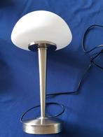 Lucide Touch metalen mushroom tafellamp, Minder dan 50 cm, Vintage, Metaal, Zo goed als nieuw
