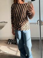 Asymmetrische longsleeve van Summum, maat L, Ophalen of Verzenden, Zo goed als nieuw, Bruin, Lange mouw