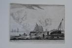 REINIER NOOMS ZEEMAN ETS STRAND VISSERSBOTEN + Tekening K23A, Verzenden