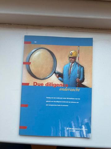 Due diligence onderzoek - Moret Ernst & Young beschikbaar voor biedingen