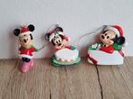 3 Kerstboom hangers Mickey en Minnie Keramiek Kurt S Adler, Verzenden, Gebruikt