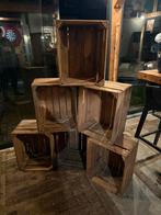 Nette Oude Houten Kratjes - Decoratief & Functioneel, Huis en Inrichting, Woonaccessoires | Kisten, Ophalen, Gebruikt, Grenenhout