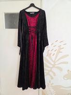 Gothic Jurk van Laughing Vampire, Zwart met Rood - One Size, Kleding | Dames, Jurken, Ophalen of Verzenden
