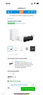 Eufycam 2 Pro 3-Pack - Zo goed als nieuw!, Ophalen of Verzenden, Zo goed als nieuw, Buitencamera