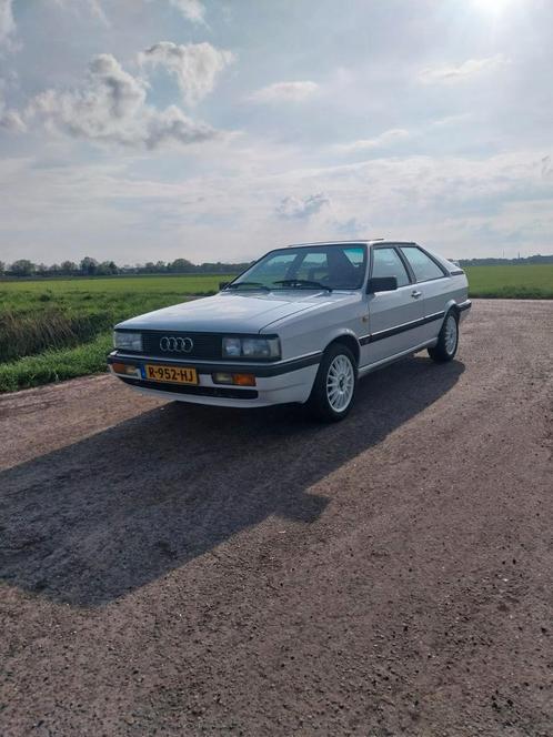 Audi Coupe GT 1987 Wit, Auto's, Audi, Particulier, Benzine, Coupé, Geïmporteerd, Wit, Ophalen