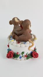 Charming Tails limited 84/151 Fitz & Floyd muizen beeld. 7A7, Ophalen of Verzenden, Gebruikt