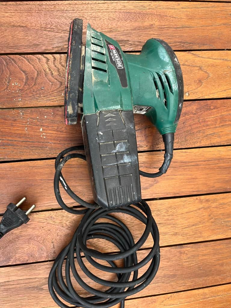 Parkside Excentrische Schuurmachine, Ophalen, Gebruikt, Minder dan 600 watt, Excentrische schuurmachine