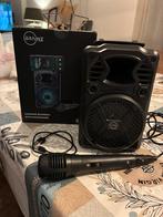 Brainz Karaoke Boombox, Ophalen of Verzenden, Zo goed als nieuw, Complete set