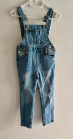 Tuinbroek spijkerstof denim salopette overall blauw 104, Ophalen of Verzenden, Zo goed als nieuw, Jongen of Meisje, Overige typen