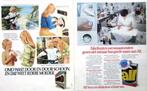 21 vintage advertenties reclames wasmiddel 1980 wasmiddels, Verzenden, Gebruikt