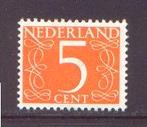 Nederland 1946 465 Cijfer 5c Geen fosfor, Gest, Postzegels en Munten, Postzegels | Nederland, Ophalen of Verzenden, Na 1940, Postfris