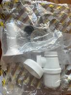 Sifon 32mm, wit, Doe-het-zelf en Verbouw, Buizen en Afvoer, Afvoer, Pvc, Nieuw, Minder dan 2 meter
