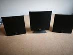 Axton Acoustic Energy Luidsprekers - Set van 3, Ophalen of Verzenden, Gebruikt, Front, Rear of Stereo speakers, Overige merken