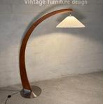 Vintage Italiaanse Natuzzi “Luna” Vloerlamp — Jaren ’90, Huis en Inrichting, Lampen | Vloerlampen, Ophalen of Verzenden, Zo goed als nieuw