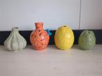 Set van 4 Des Pots vaasjes, Huis en Inrichting, Ophalen of Verzenden, Zo goed als nieuw, Aardewerk of Porselein, Minder dan 50 cm