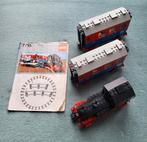 Lego trein locomotief & wagons (set 7715) bouw instructies., Ophalen of Verzenden, Gebruikt, Complete set, Lego