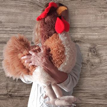 Enorme kip reclame object knuffel 60 cm 1209 beschikbaar voor biedingen