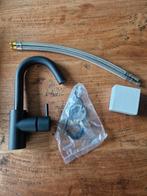 Wastafelkraan Salenzi mat zwart, Ophalen of Verzenden, Nieuw, Kraan