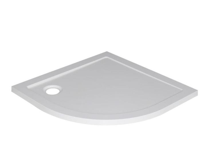 Douchebak Kwartrond 90x90 SMC Wit, Doe-het-zelf en Verbouw, Sanitair, Nieuw, Douche, Ophalen