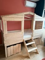 1 persoons kinderbed boomhutlook, Kinderen en Baby's, Kinderkamer | Stapelbedden en Hoogslapers, Ophalen of Verzenden, Gebruikt