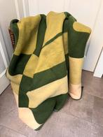 Vintage deken Mora - groen, Huis en Inrichting, Woonaccessoires | Plaids en Woondekens, Ophalen, Gebruikt
