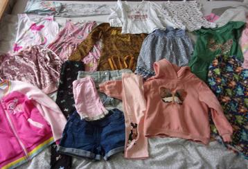 kinderkleding pakket 122-128 meisjes kleding pakket beschikbaar voor biedingen