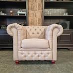 Chesterfield Brighton fauteuil - pitch sand // NIEUW!, Antiek en Kunst, Ophalen