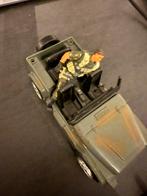 Leger actiefiguur met safari truck vintage, Ophalen of Verzenden, Zo goed als nieuw, Auto
