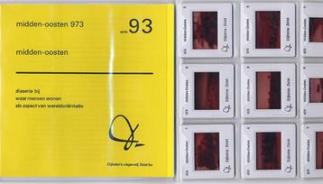 9 Dia's + boekje Midden-Oosten staat Israël Joden Arabieren beschikbaar voor biedingen