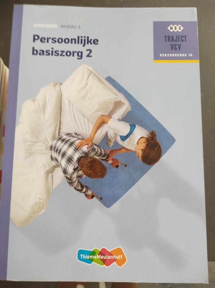 Persoonlijke basiszorg 2 - Werkboek Niveau 3, Boeken, Schoolboeken, Zo goed als nieuw, Huishoudkunde of Verzorging, Overige niveaus