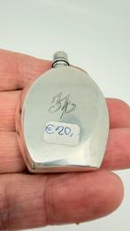 Oud verzilverd parfumflesje met monogram: JZ, Verzamelen, Verzenden, Gebruikt, Parfumfles