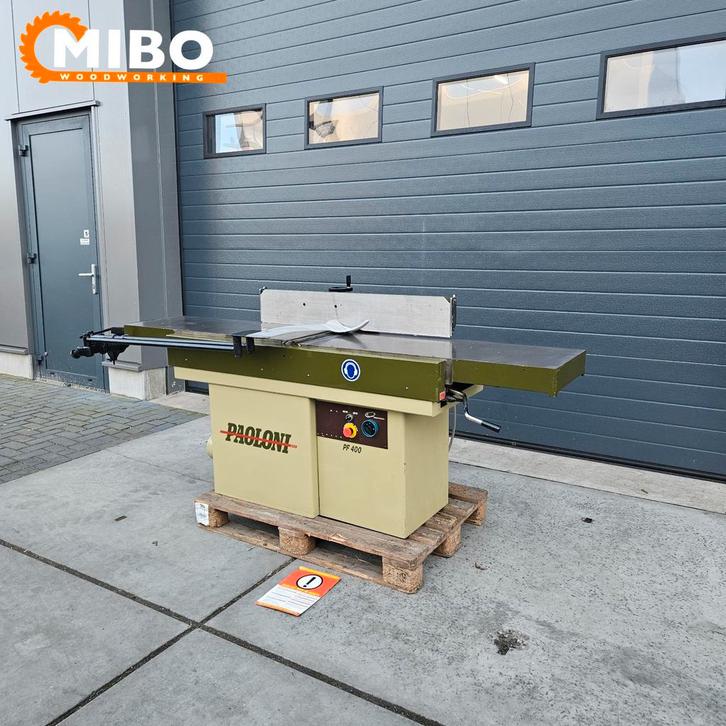 Paoloni vlakbank 410mm schaafbank vlakbank ** compact, Doe-het-zelf en Verbouw, Schaafmachines, Zo goed als nieuw, Ophalen of Verzenden