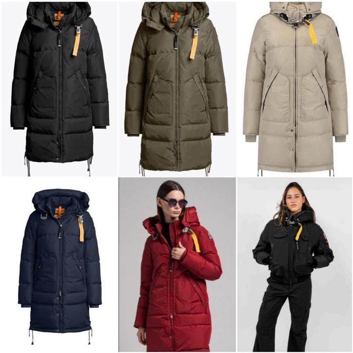 Parajumpers Long Bear en Gobi, Kleding | Dames, Jassen | Winter, Nieuw, Maat 46/48 (XL) of groter, Geel, Ophalen of Verzenden