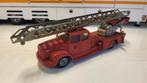 Tekno Denmark 445 Scania Vabis Brandweer Ladderwagen Red, Hobby en Vrije tijd, Modelauto's | 1:50, Ophalen of Verzenden, Gebruikt