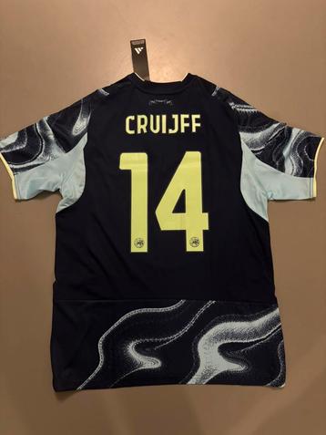 Ajax SAIL shirt uit met limited badge maat L cruijff 14 beschikbaar voor biedingen