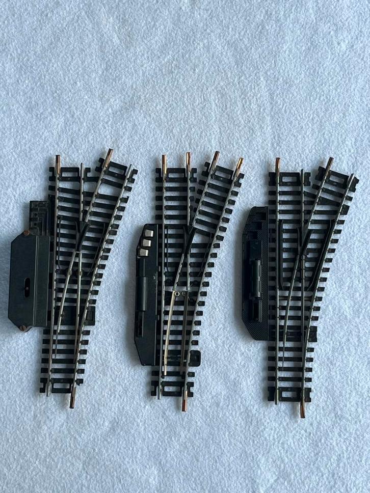 Lima rails N/3050 wissels rechts (Prijs per stuk), Hobby en Vrije tijd, Modeltreinen | H0, Gebruikt, Rails, Gelijkstroom, Lima