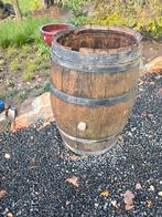 Eikenhouten regenton, Tuin en Terras, Regentonnen, 150 liter of meer, Ophalen of Verzenden, Hout