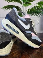 Nike Air Max 1 '86 OG Black Denim maat 40,5, Zwart, Nike, Ophalen of Verzenden, Nike