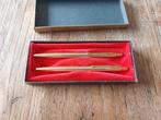 Vintage parker pennenset - 12kt goud verguld, Verzamelen, Pennenverzamelingen, Gebruikt, Parker, Ophalen of Verzenden, Met doosje