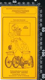 Sticker: Terre Des Hommes - Rolstoelbasket - Naaldwijk, Ophalen of Verzenden, Zo goed als nieuw, Sport