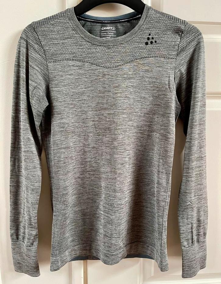 Nieuw grijs dames hardloop shirt van Craft, Sport en Fitness, Loopsport en Atletiek, Nieuw, Kleding, Hardlopen, Overige merken