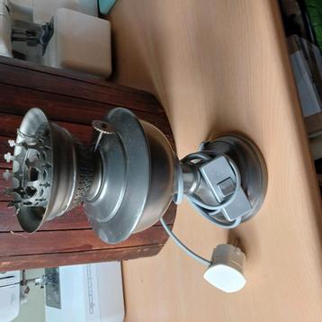 Tinnen schemer lamp  beschikbaar voor biedingen