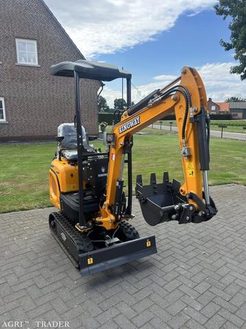 MINIGRAAFMACHINE KINGWAY VIP12 3 JAAR GARANTIE GRATIS DUIM beschikbaar voor biedingen